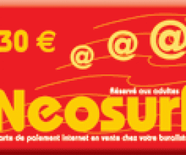 Kartu NeoSurf 30 euro