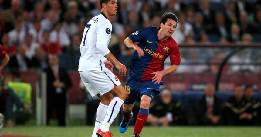 Messi Ronaldo European soccer markets